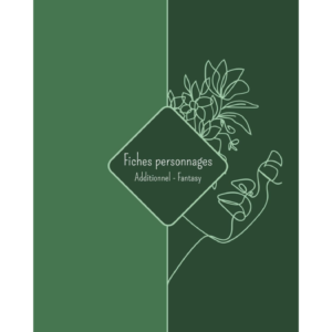 Fiches personnages Fantasy 1