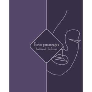 Fiches personnages Profession 1